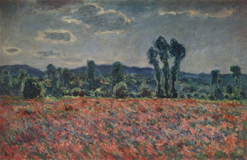 Poppy Field, Claude Monet